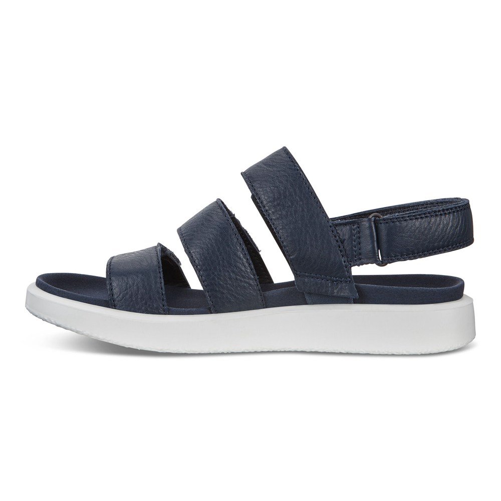 Sandalias Mujer - ECCO Flowt Flat - Azul Marino - NDW236950